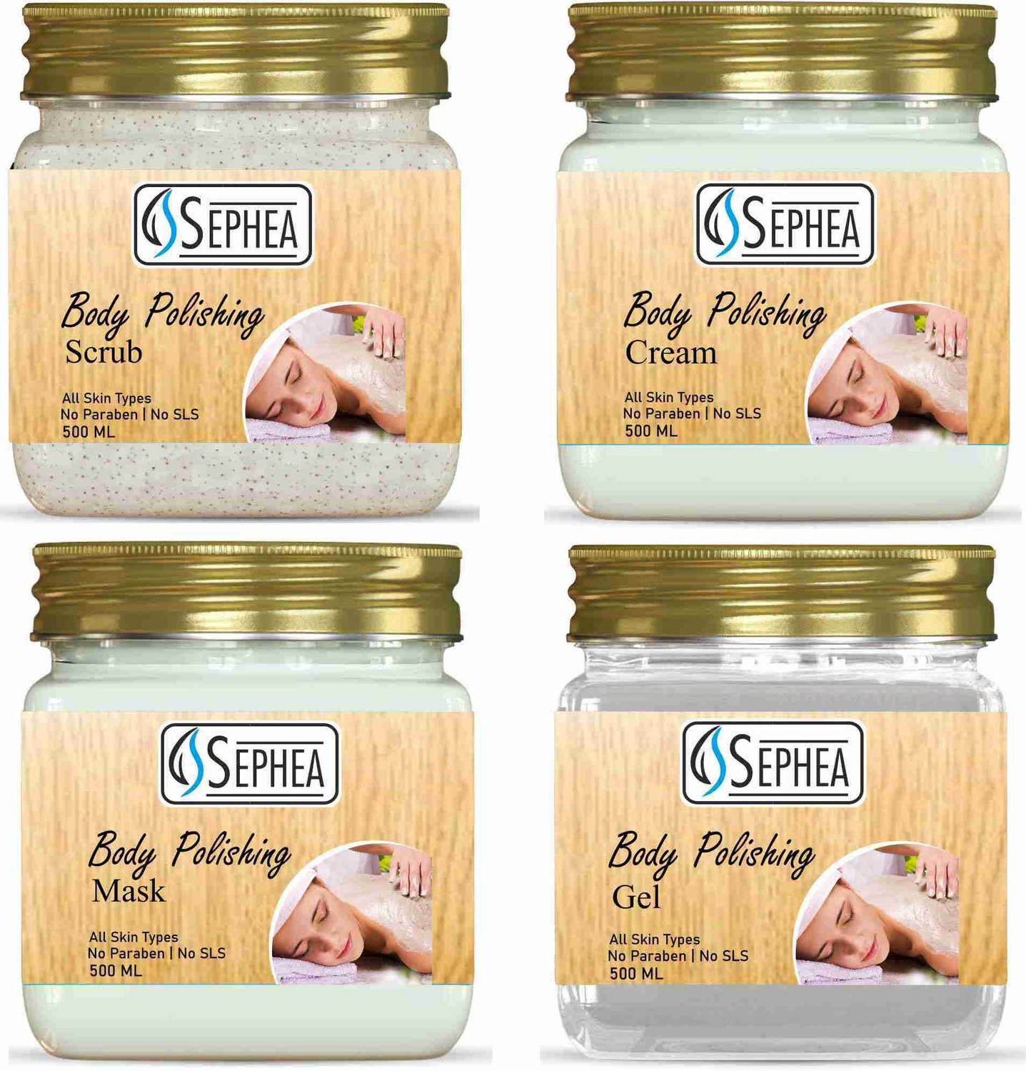 Image of DR.RASHEL Korean Glass Skin Essence Facial Kit | Scrub, Gel, Face Pack, Cream | 1520 ml (4 x 380 ml)