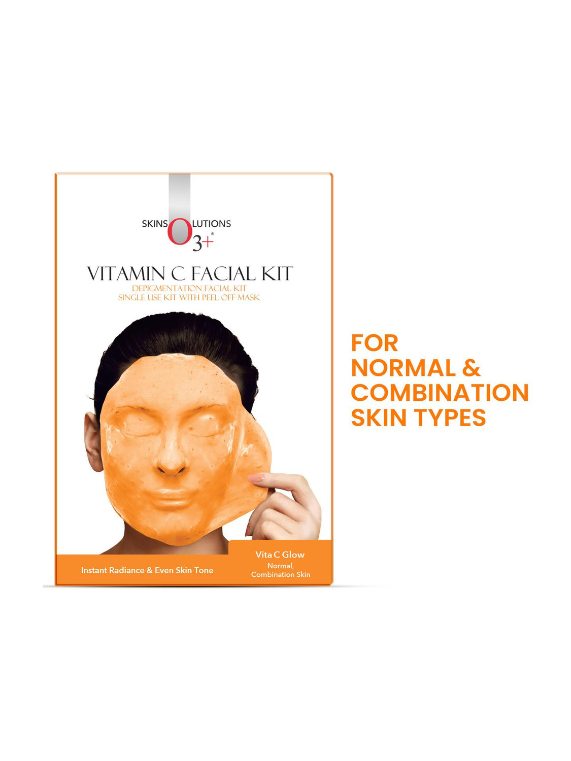 Image of LOTUS HERBALS Whiteglow Vitamin-C + Gold Radiance Facial Kit 57 g (57 g)