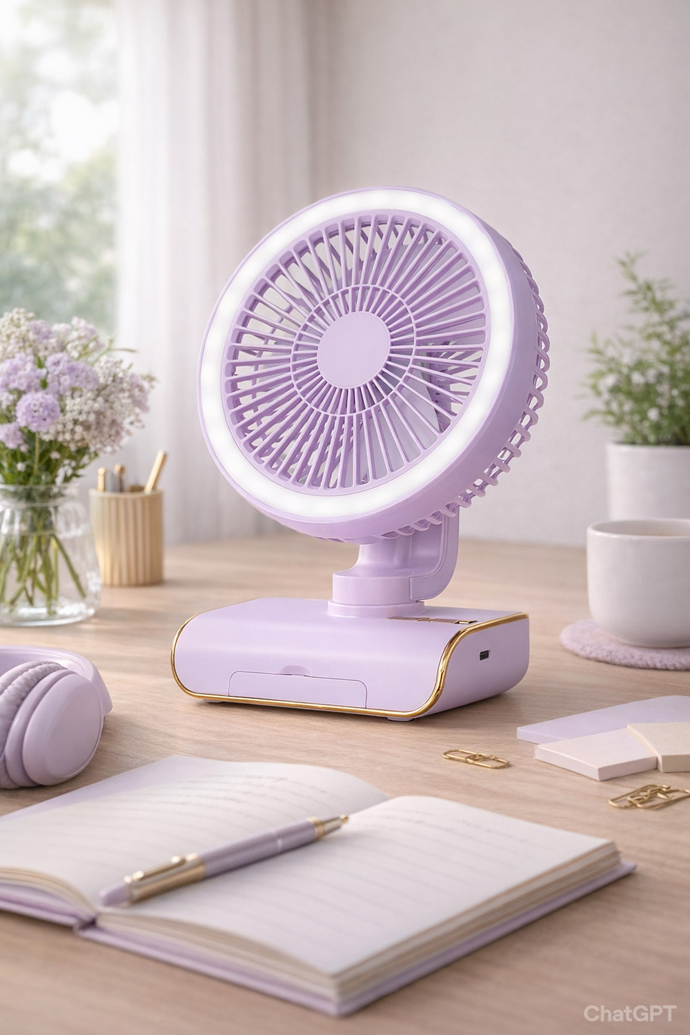 Image of Windar Mini Ac Cooler for Room Cooling 300mm(12Inch.) Electric Table Fan For HomeXE408 Silent Operation 300 mm Table Fan (5 Star | White | Pack of 1)