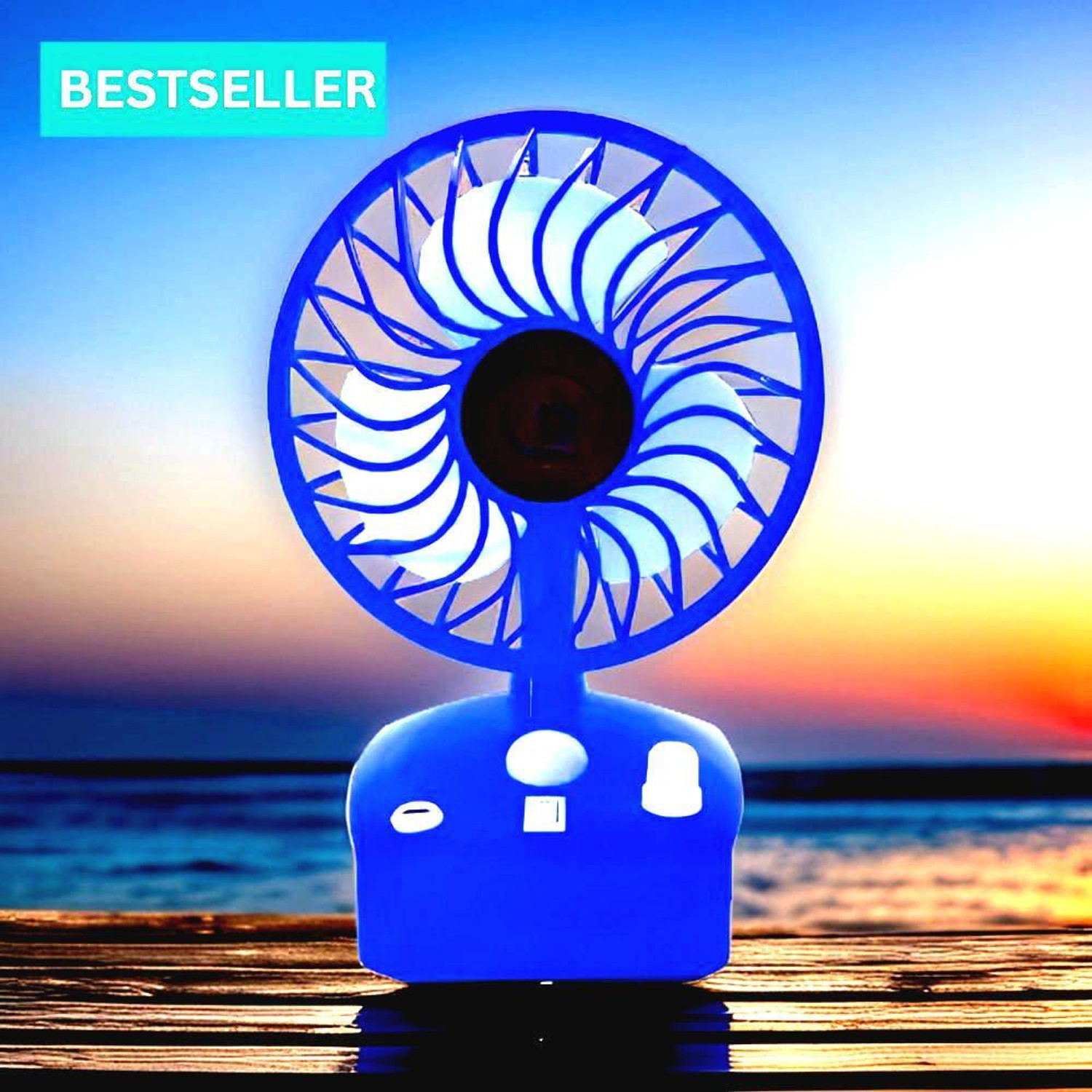 Image of sharda Enterprises (Table Fan) TurboGale: Power-Packed Table Fan for Instant Cooling AA143 with 1 Year Warranty 1000 mm Table Fan (Multicolor | Pack of 1)