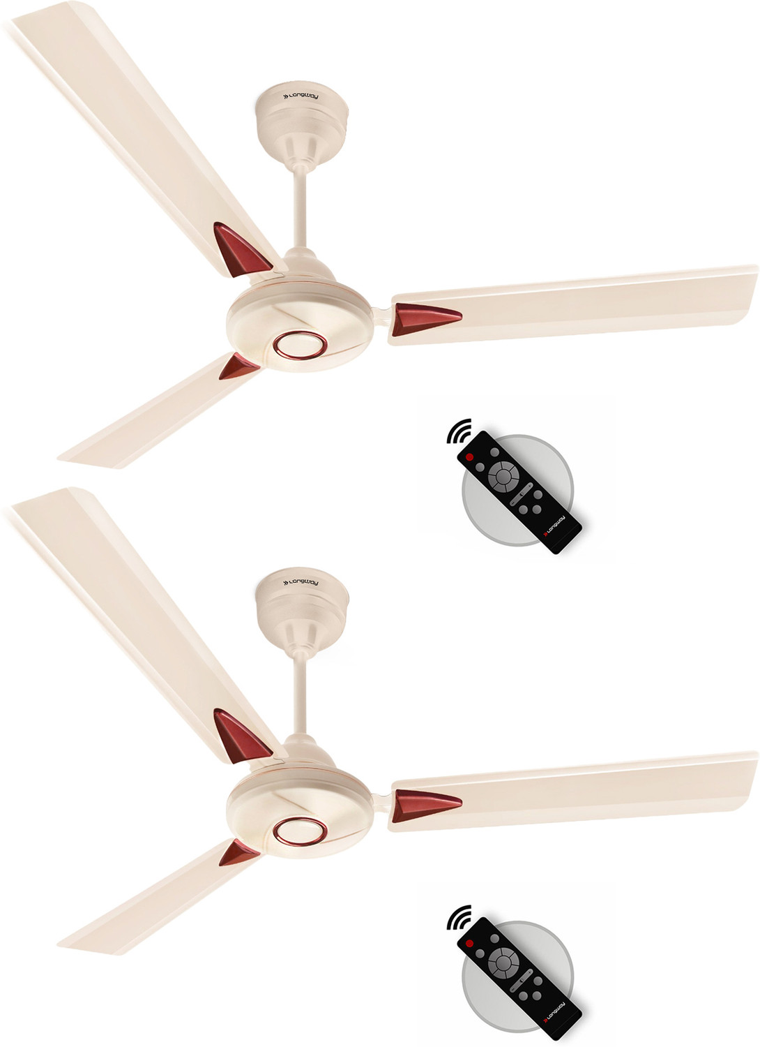 Image of Orient Electric Rapid Air 1200MM with 2 Year Warranty 1200 mm Ceiling Fan (1 Star | Brown | Pack of 2)