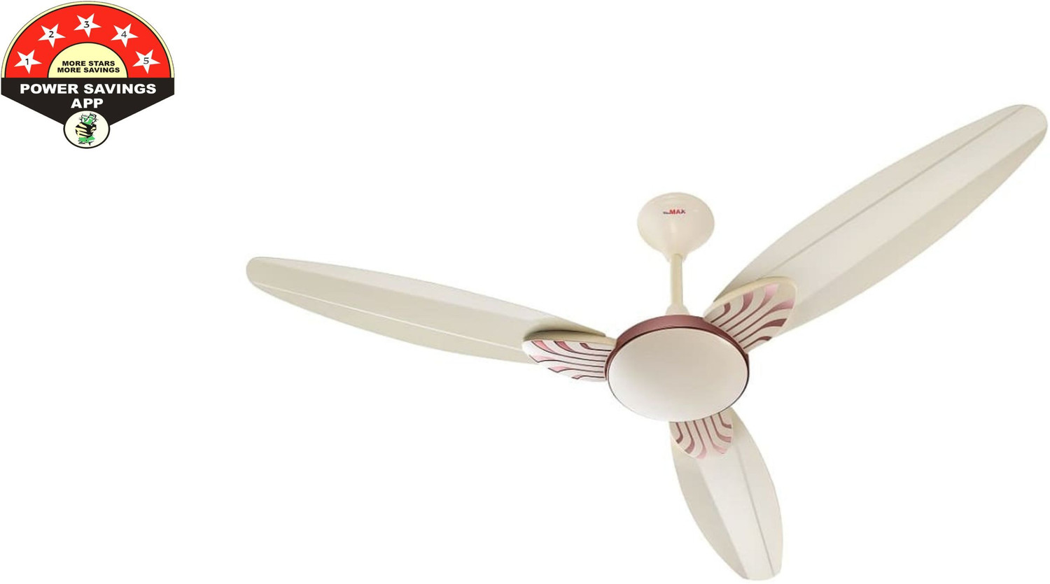 Image of Longway Glideon with 5 Year Warranty BLDC Motor with Remote 1200 mm Ceiling Fan (5 Star | White | Pack of 1)