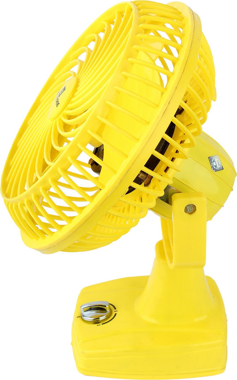 Image of Bediya Windy-12 with 2 Year Warranty 300 mm Table Fan (Yellow, Black | Pack of 1)