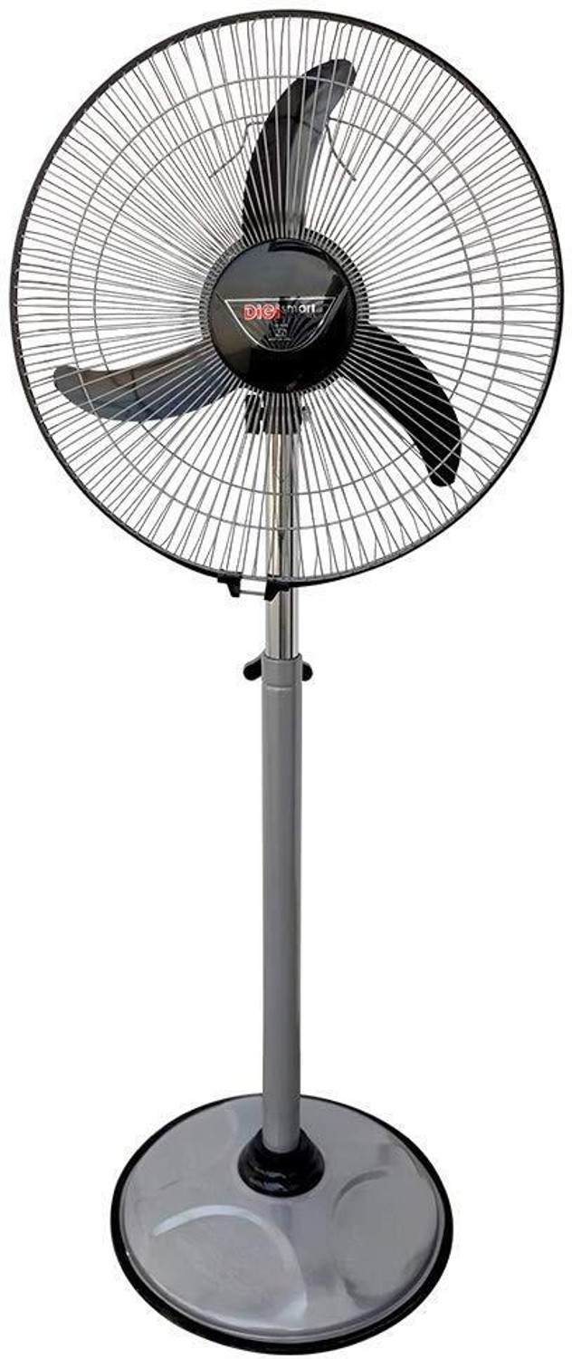 Image of MIDAS ELECTRONICS ME-MR-PF-HS-400 with 24 Months Warranty High Air Delivery 400 mm Pedestal Fan (4 Star | WHITE | Pack of 1)