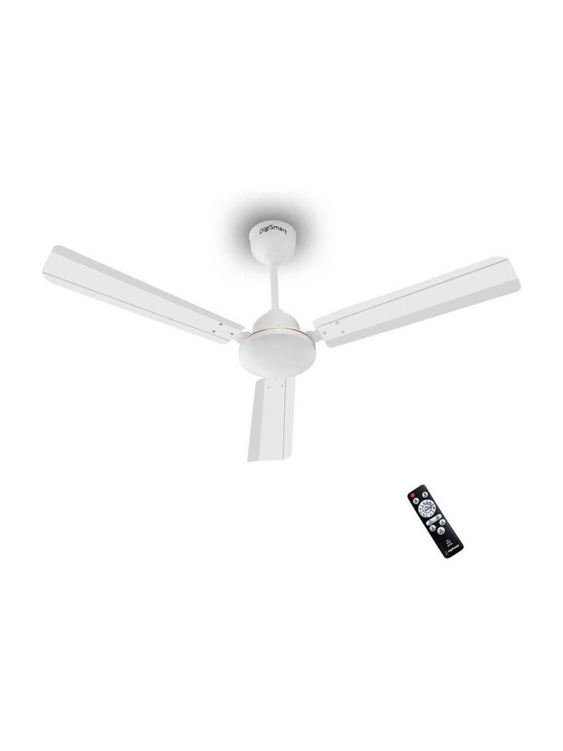 DIGISMART Storm | BLDC Motor | Remote Control | Energy Saving | Silent Operation with 5 Year Warranty BLDC Motor with Remote 1200 mm Ceiling Fan
