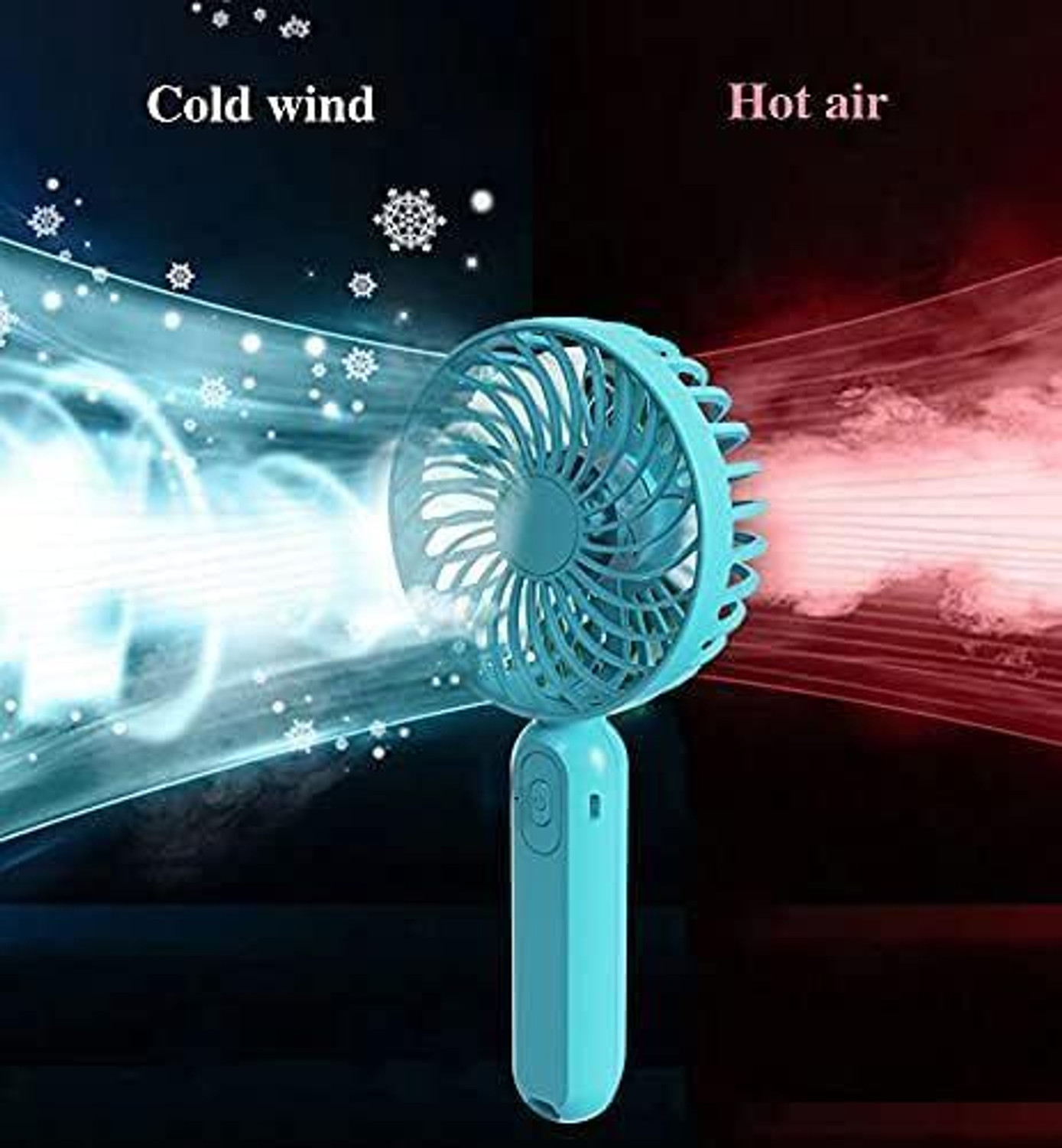 Image of Radhe Summer Fan (Portable Hand Fan) with Rechargeable For Home /Office /TravelE369 with 1 Year Warranty 1000 mm Pedestal Fan (3 Star | Multicolor | Pack of 1)