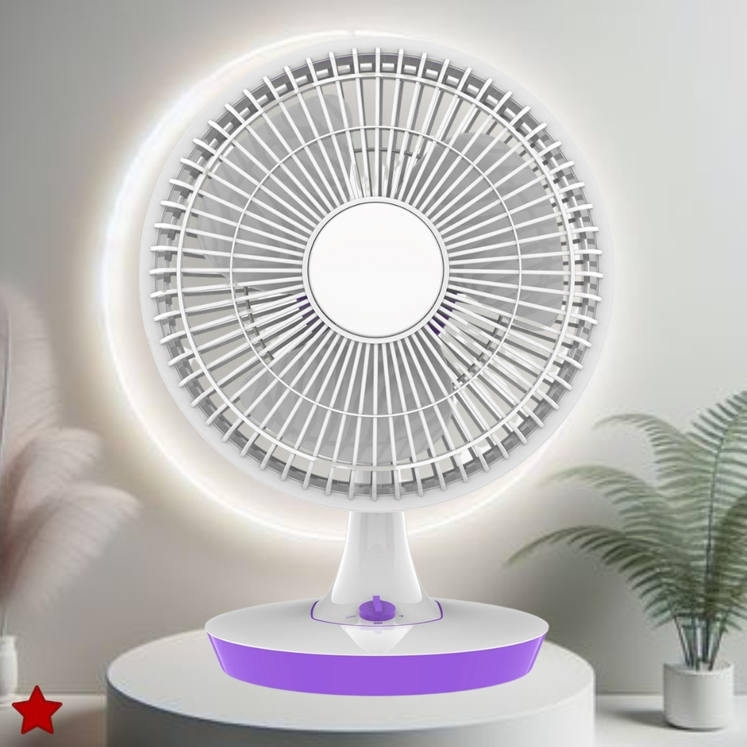 Image of VariyaStore 3.99 L Room /Personal Air Cooler (White, 3D Air Cooler Fan)