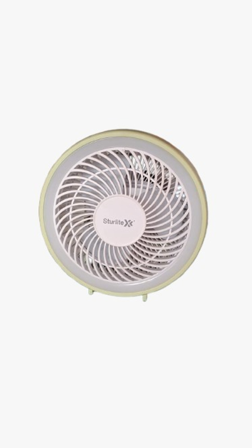 Image of Rdecom Mini USB Desk Rechargeable Fan with LED Light 6 Speed Moodes And Easy to Carry With LED Indicators 100 mm Table Fan (Pink | Pack of 1)