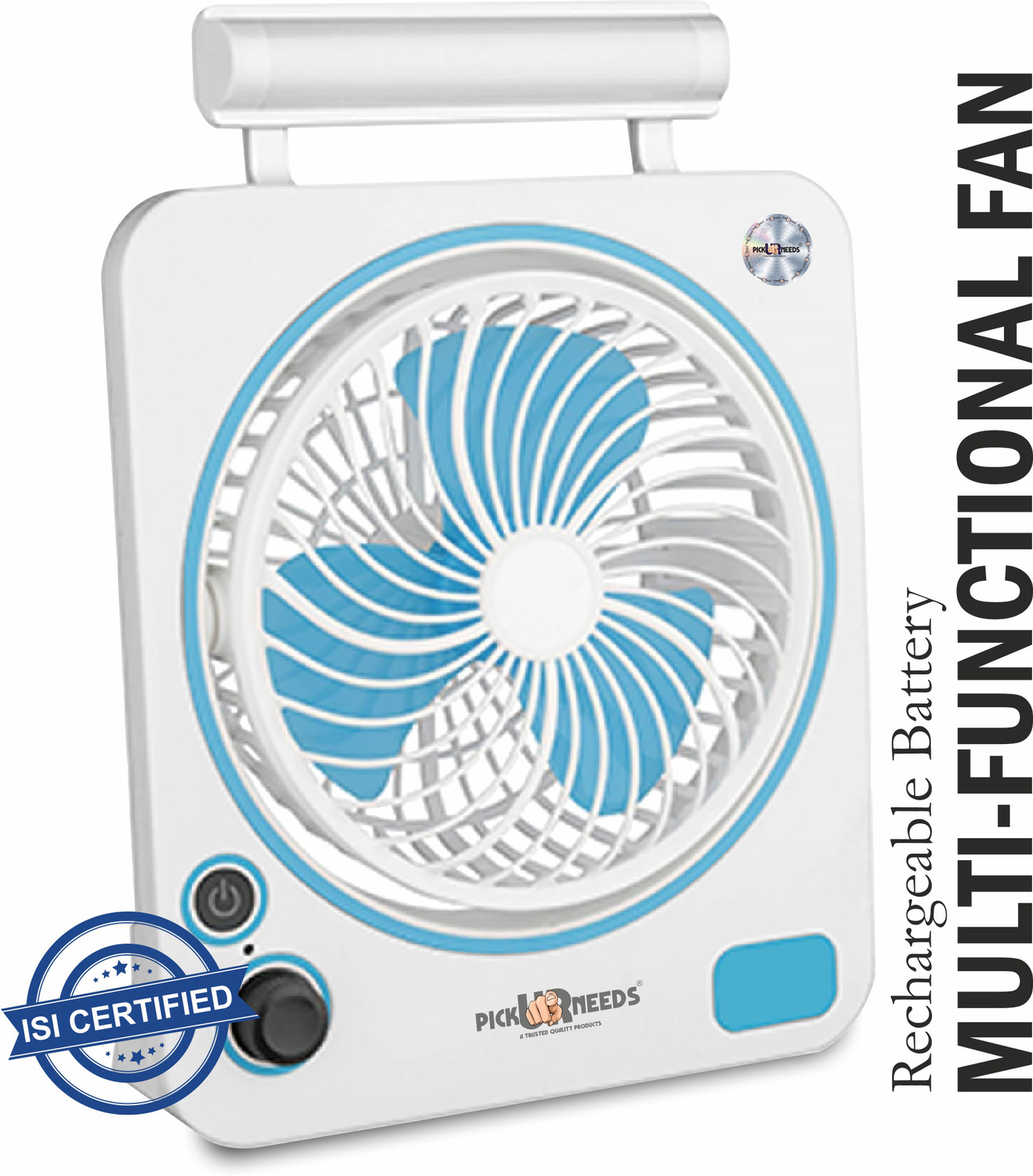 Image of PARADISEECOM 300 mm /12 inch Ultra High Speed Table Fan & Desk Fan, 3Blade For Home /OfficeM253 Silent Operation 300 mm Table Fan (5 Star | White | Pack of 1)