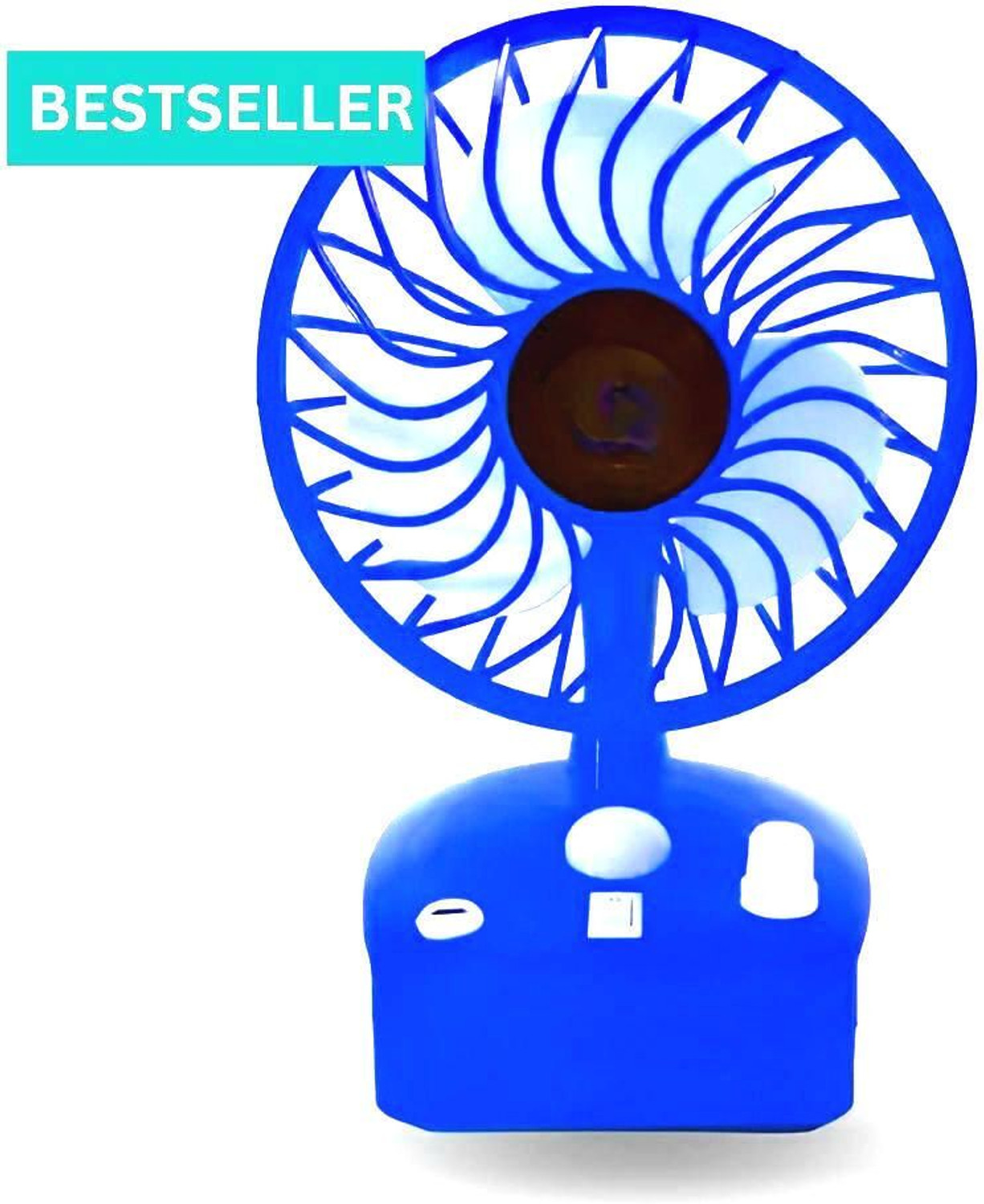 Image of sharda Enterprises (Table Fan) TurboGale: Power-Packed Table Fan for Instant Cooling DC119 with 1 Year Warranty 1000 mm Table Fan (Yellow | Pack of 1)