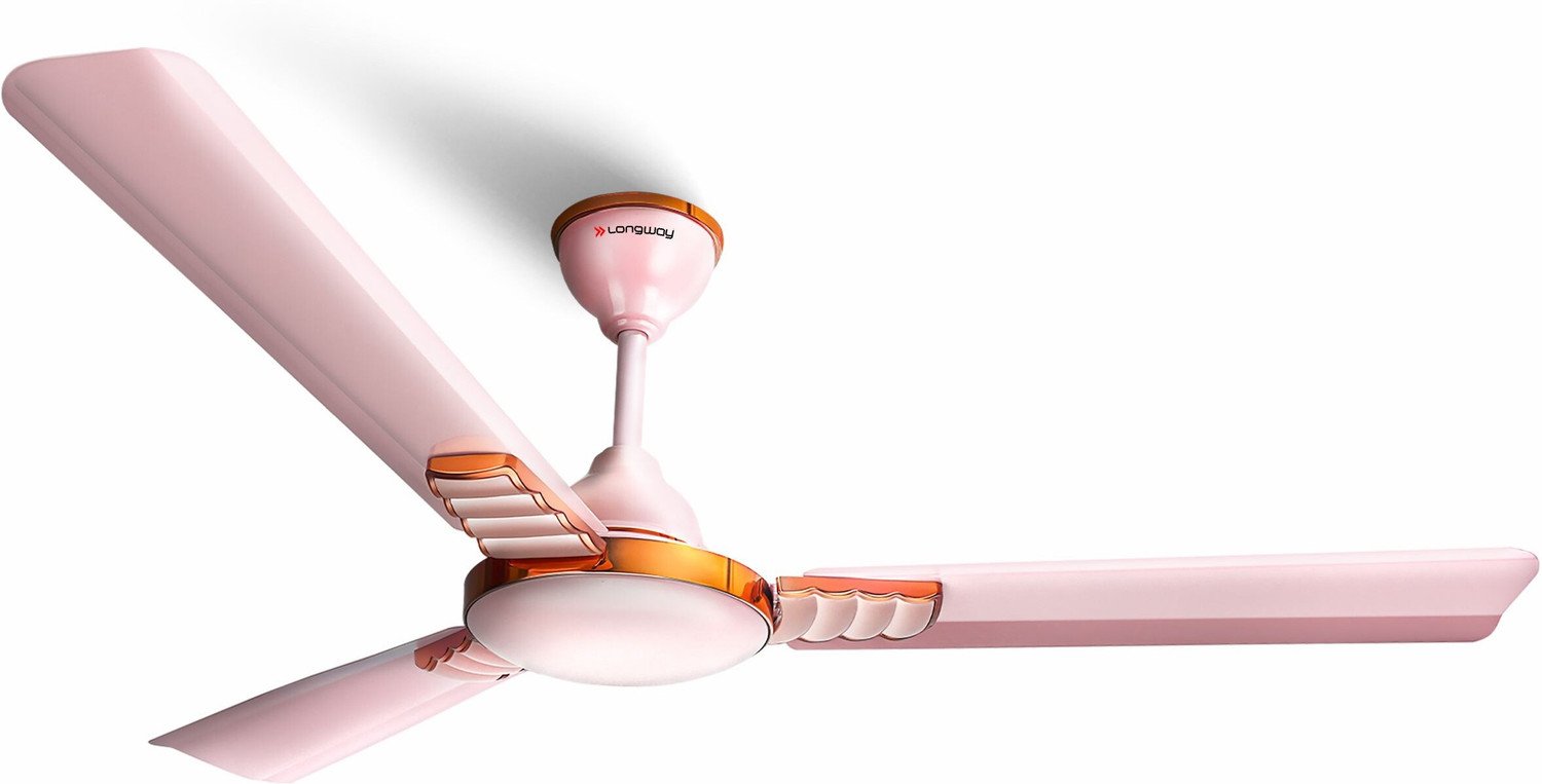 Image of Longway Glideon with 5 Year Warranty BLDC Motor with Remote 1200 mm Ceiling Fan (5 Star | White | Pack of 1)