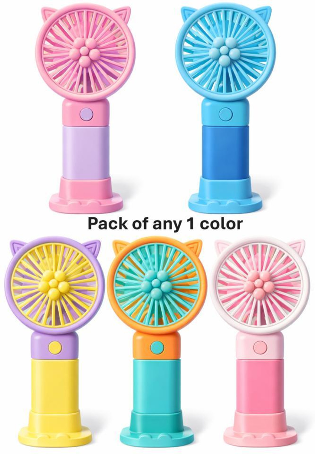 Image of Darshan High Speed Rechargeable Table Fan with LED Light For Office Desk, Home 273 Ultra High Speed 1400 mm Table Fan (5 Star | Multicolor | Pack of 1)