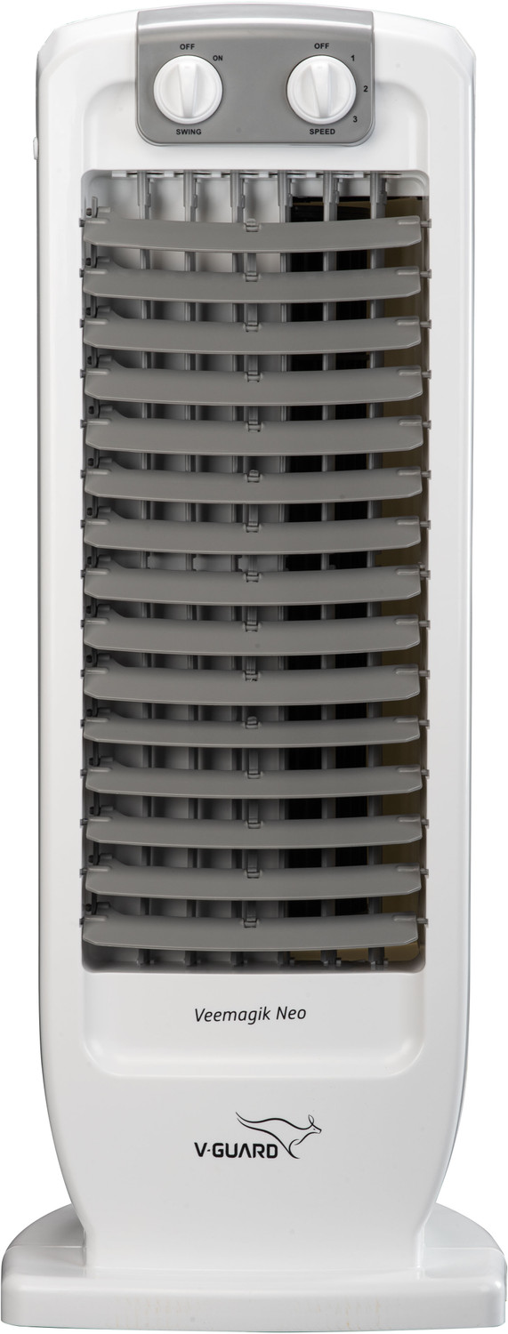 Image of RR KABLE 35 L Tower Air Cooler (White & Black, Estella)