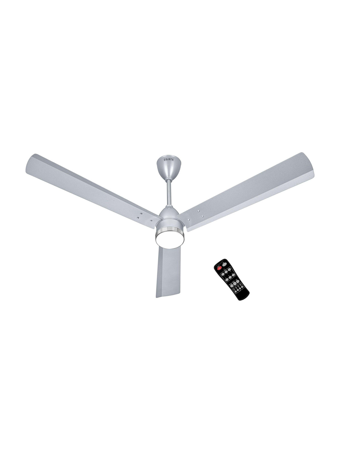 Image of Lazer Super Breeze Ornate with 2 Year Warranty Anti Dust 1200 mm Ceiling Fan (Rich Grey Chrome | Pack of 1)