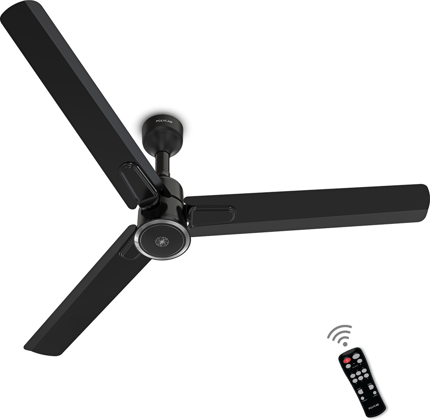 Image of Paras Green Smart Premium 32 Watt with 2 Year Warranty Remote Controlled, BLDC Motor with Remote, Ultra High Speed 1200 mm Ceiling Fan (Brown | Pack of 1)