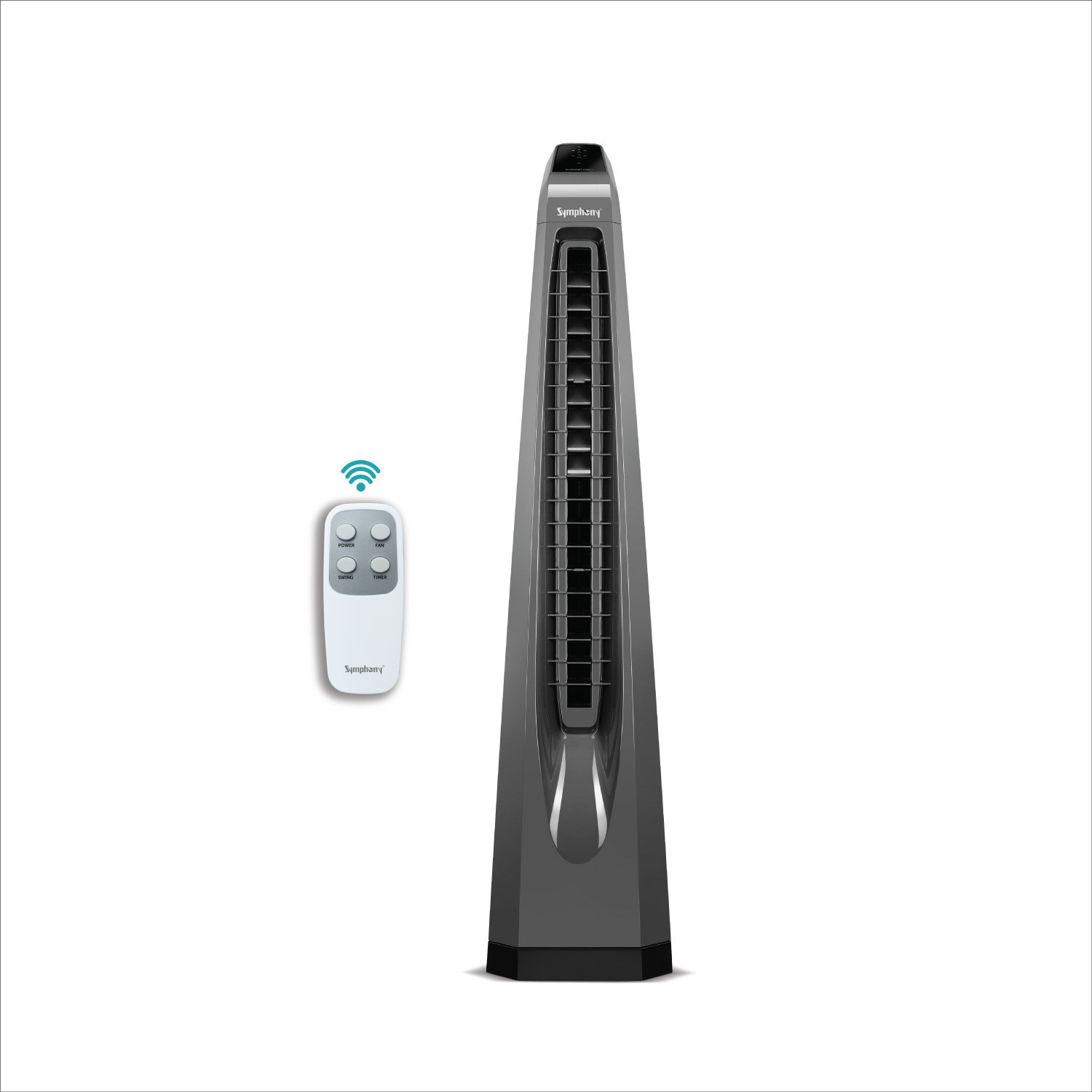 Image of HIFRESH 4.2 L Tower Air Cooler (Black, 10300502-BK)