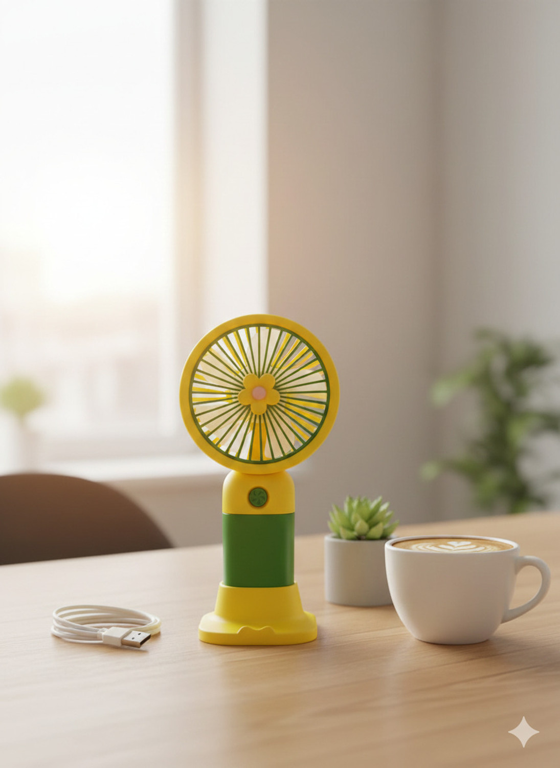 Image of PARADISEECOM (Table Fan) TurboGale: Power-Packed Table Fan for Instant Cooling PL35 with 1 Year Warranty 1000 mm Table Fan (Multicolor | Pack of 1)