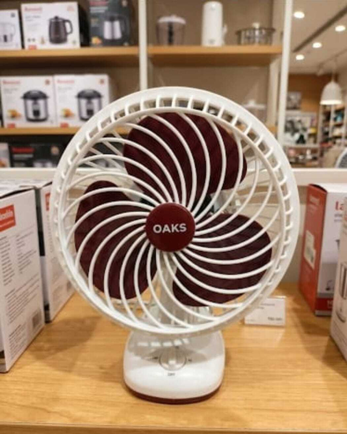 Image of Gatushop High Speed Rechargeable Table Fan with LED Light For Office Desk, Home F3558 Ultra High Speed 1400 mm Table Fan (5 Star | Multicolor | Pack of 1)