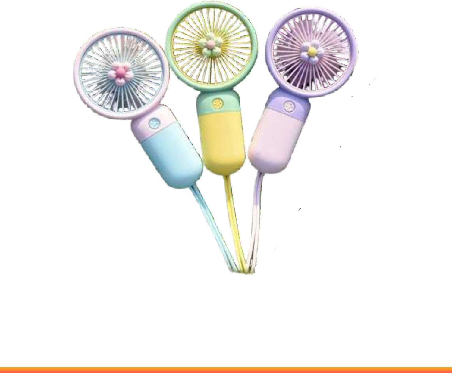 Image of YAKUNOX Rechargeable Mini Handheld Fan with Stand | Portable USB Fan 2 Speed BLDC Motor 100 mm Table Fan (multi colour | Pack of 1)