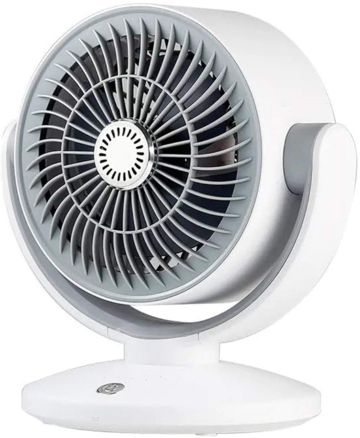 Image of SOLVEXIA USB Rechargeable Fan with Powerful LED Light Portable Desk Fan Personal Mini Fan Remote Controlled Table Fan (Multicolor | Pack of 1)