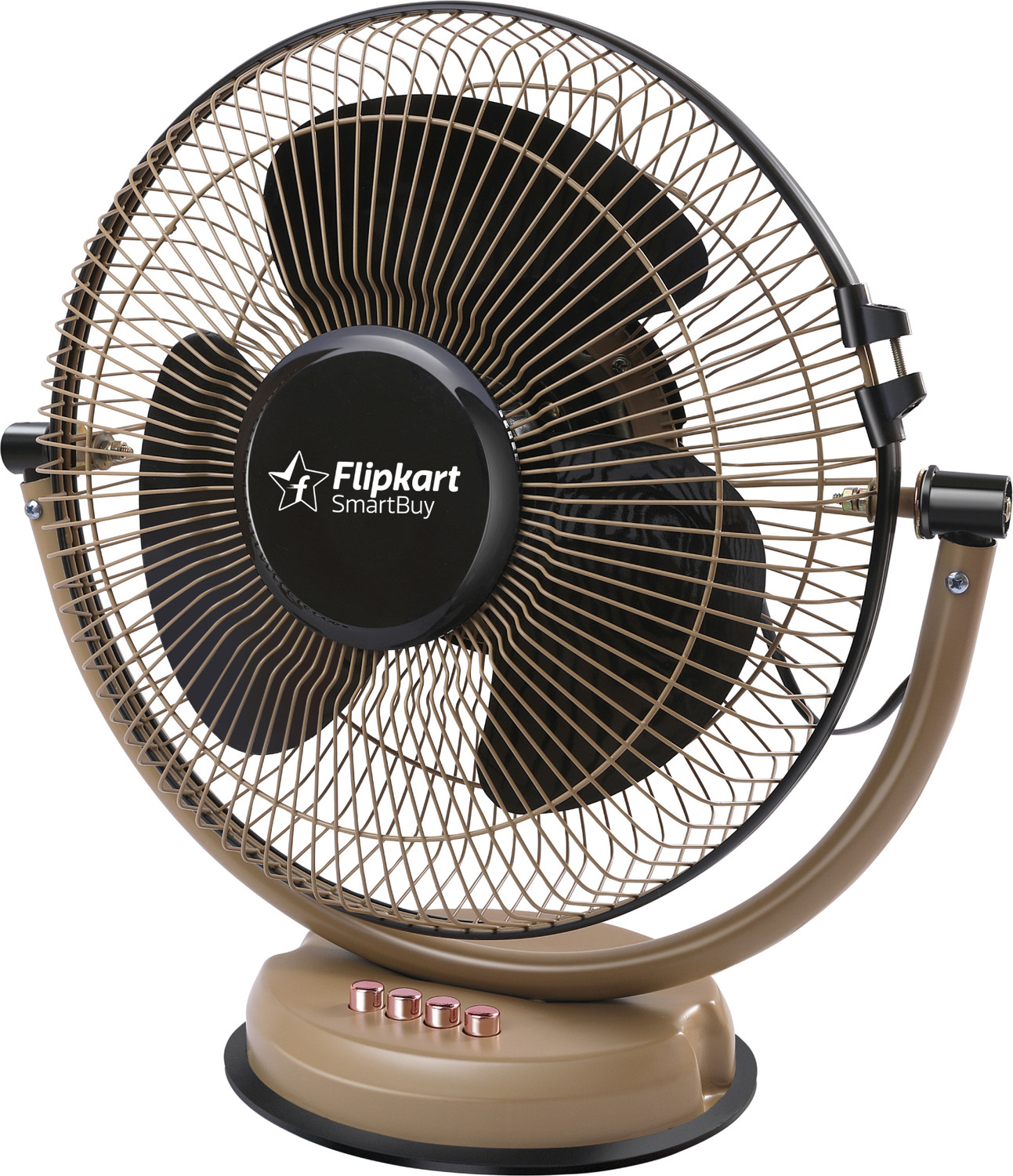 Image of SOLVEXIA USB Rechargeable Fan with Powerful LED Light Portable Desk Fan Personal Mini Fan Remote Controlled Table Fan (Multicolor | Pack of 1)