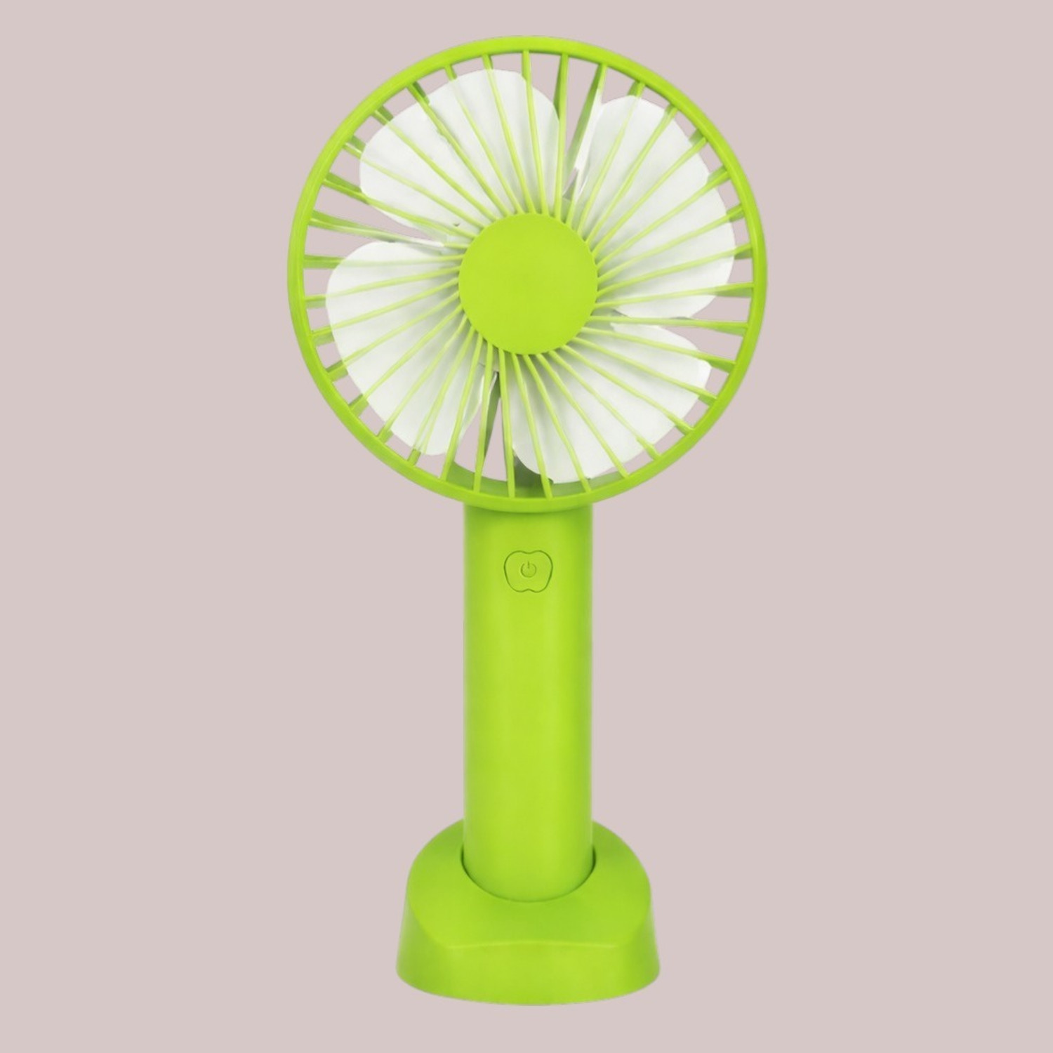 Image of YAKUNOX Rechargeable Mini Handheld Fan with Stand | Portable USB Fan 2 Speed BLDC Motor 100 mm Table Fan (multi colour | Pack of 1)