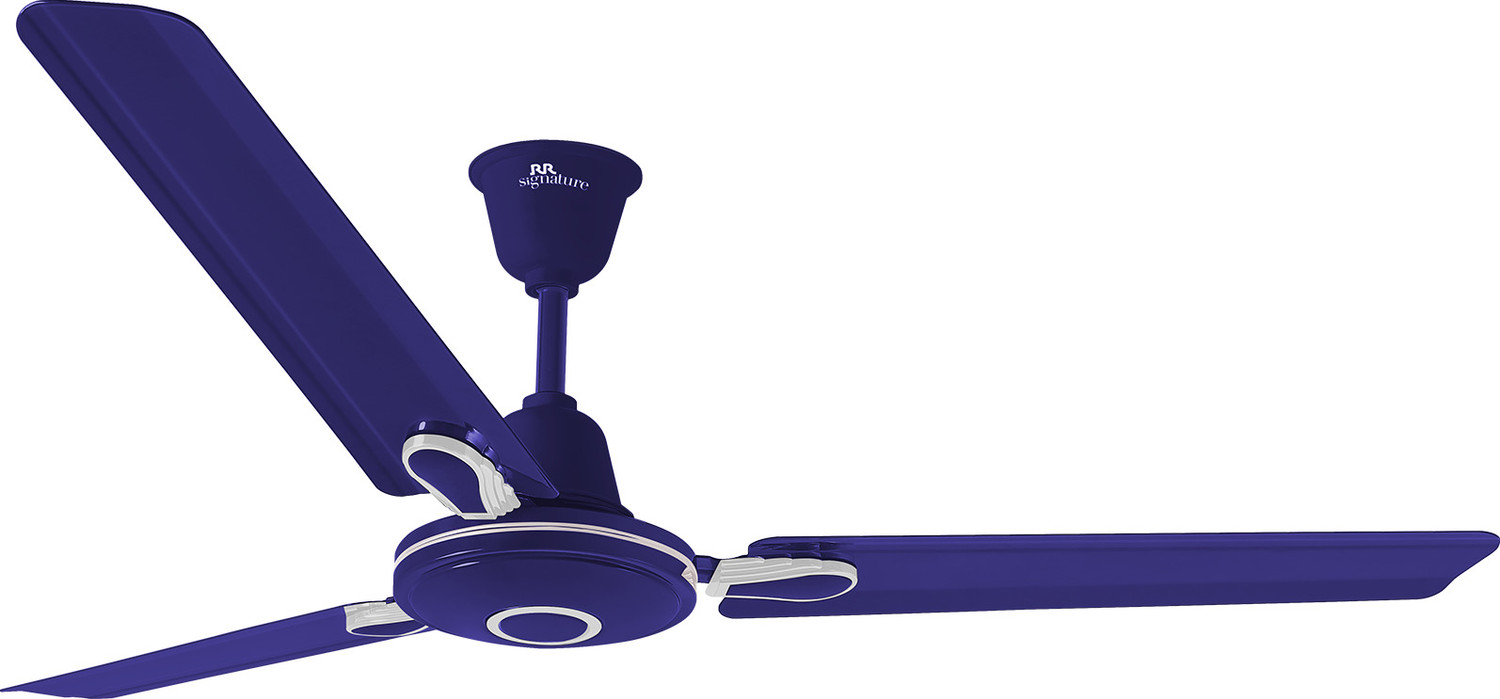 Image of Crompton Premion AVANCER SWIRL with 5 Year Warranty 1200 mm Ceiling Fan (3 Star | Dark Sapphire | Pack of 1)