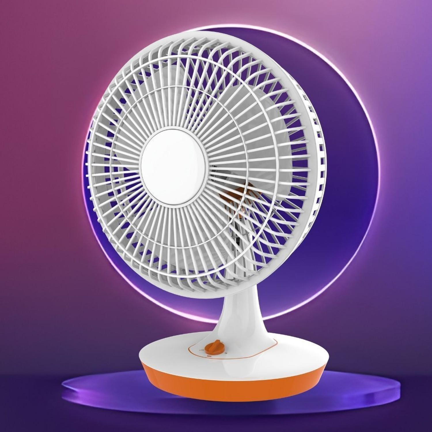 Image of REGENTECOM 300 mm /12 inch Ultra High Speed Table Fan & Desk Fan, 3Blade For Home /OfficeN434 Silent Operation 300 mm Table Fan (5 Star | White | Pack of 1)