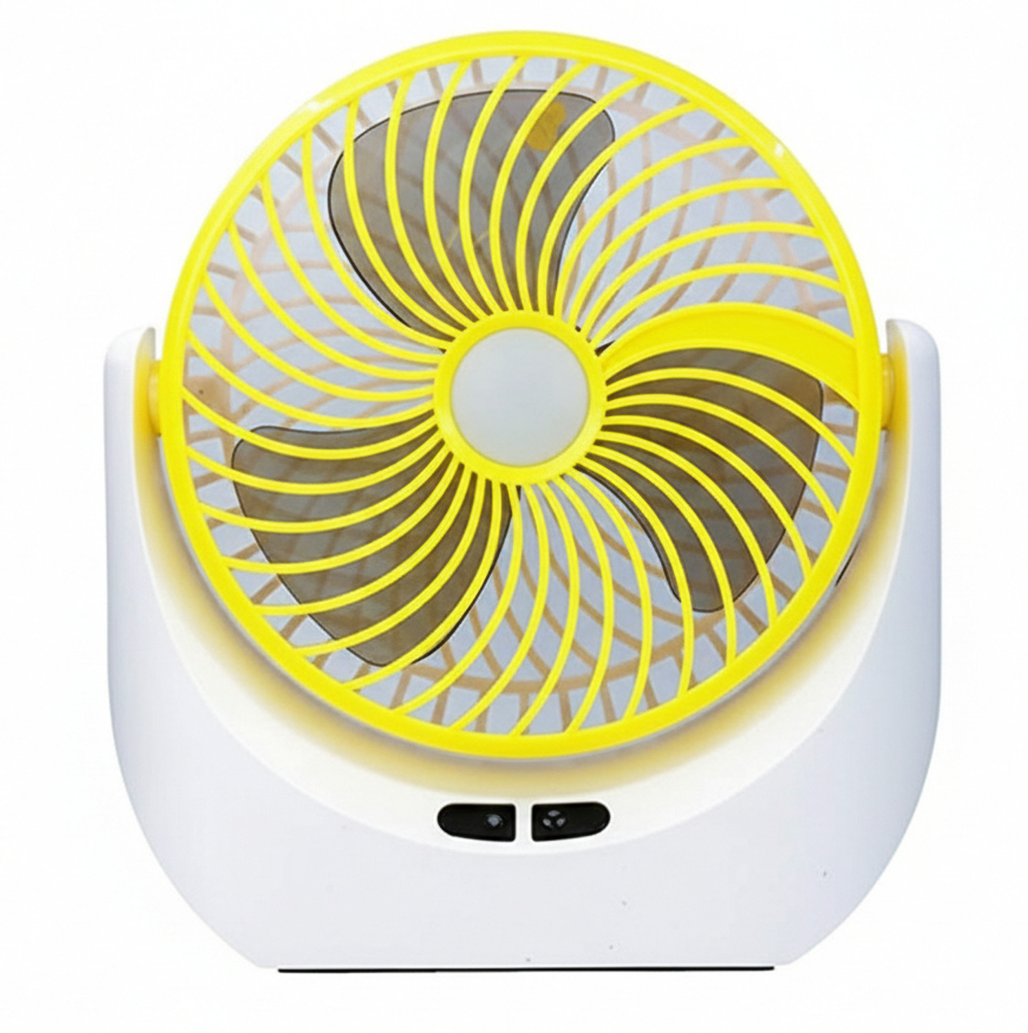Ampeva 4000mAh Rechargeable Table Fan with LED Light - Image 1