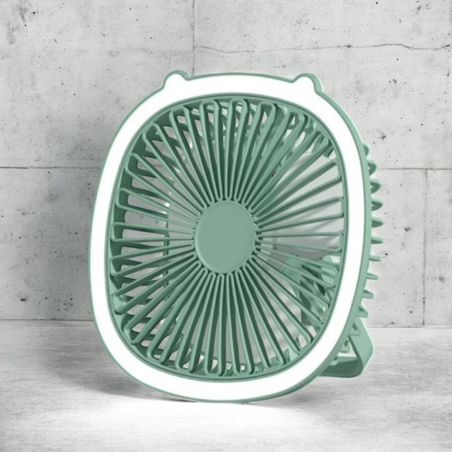 Image of DAKSHWAY High Speed Rechargeable Table Fan with LED Light For Office Desk, Home F3534 Ultra High Speed 1400 mm Table Fan (5 Star | Multicolor | Pack of 1)