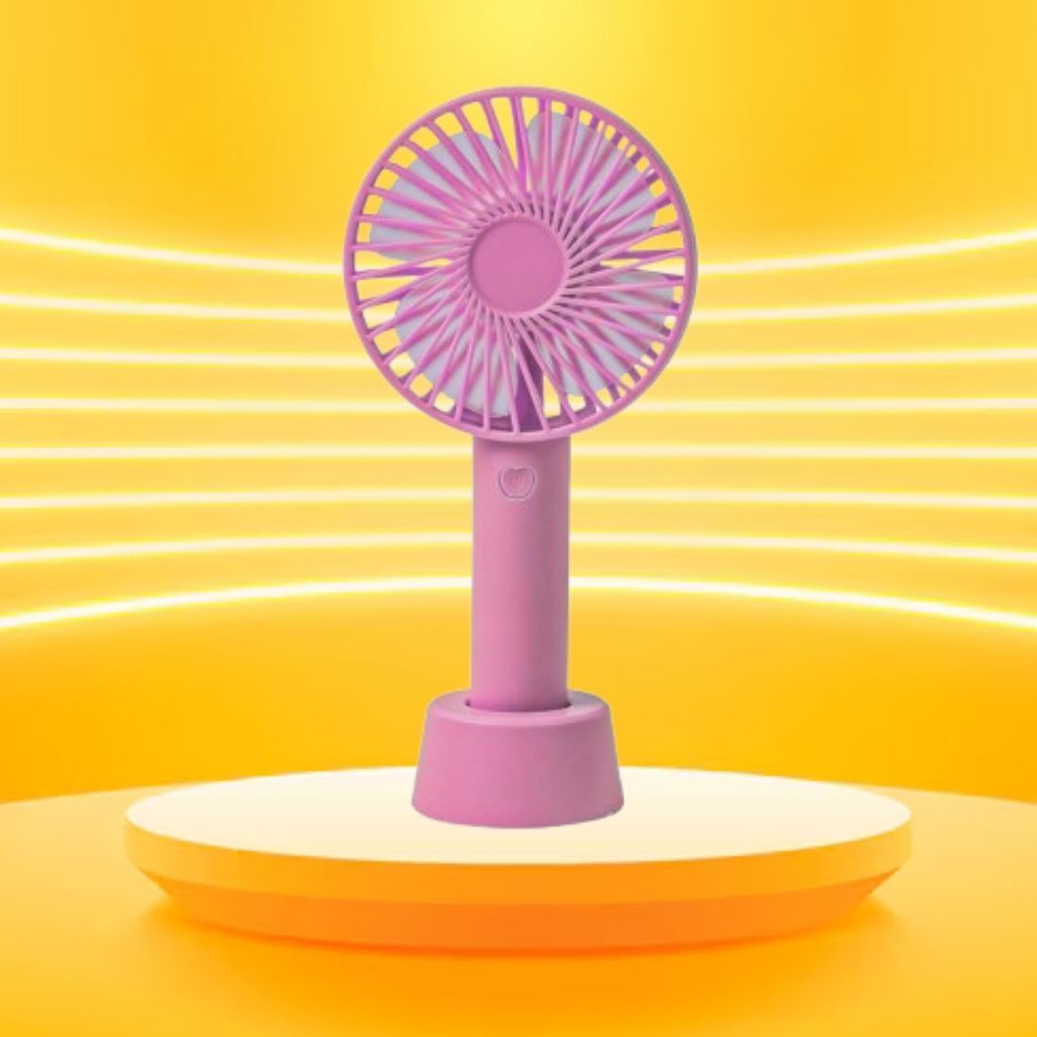 Image of Radhe Summer Fan (Portable Hand Fan) with Rechargeable For Home /Office /TravelE369 with 1 Year Warranty 1000 mm Pedestal Fan (3 Star | Multicolor | Pack of 1)