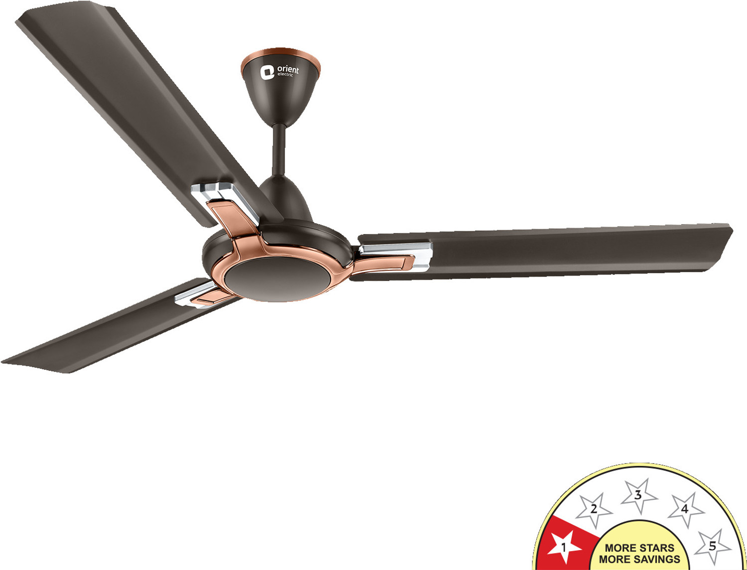 Image of Crompton SUREBREEZE with 24 Months Warranty Energy Saving 1200 mm Ceiling Fan (5 Star | Maroon | Pack of 1)