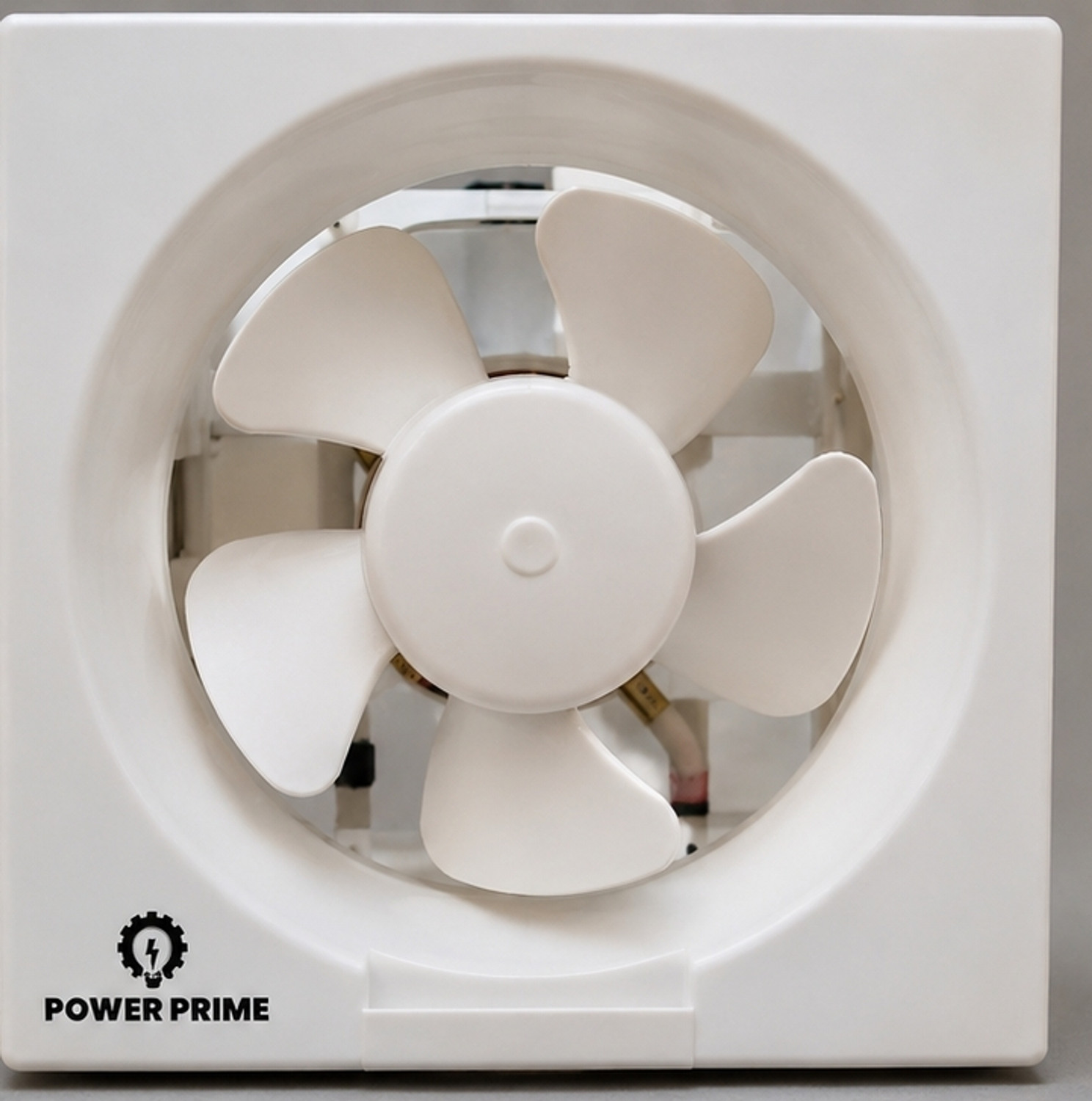 Image of powerprime VENTI 200MM WHITE BODY with 12 Months Warranty Anti Rust 200 mm Exhaust Fan (White | Pack of 1)