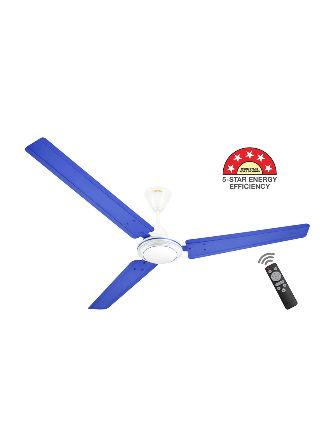 GESTOR Avenzo | BLDC | Super Speed 48 inch Decorative with Wireless | Remote Control with 5 Year Warranty 1200 mm Ceiling Fan