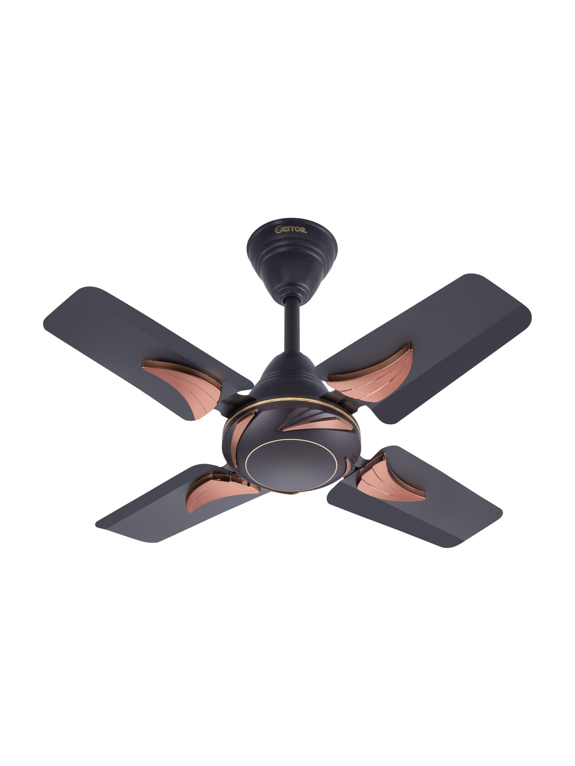 GESTOR Glossy | Ultra High Speed | 100% CNC Winding 24 Inch Decorative with 1 Year Warranty 600 mm Ceiling Fan