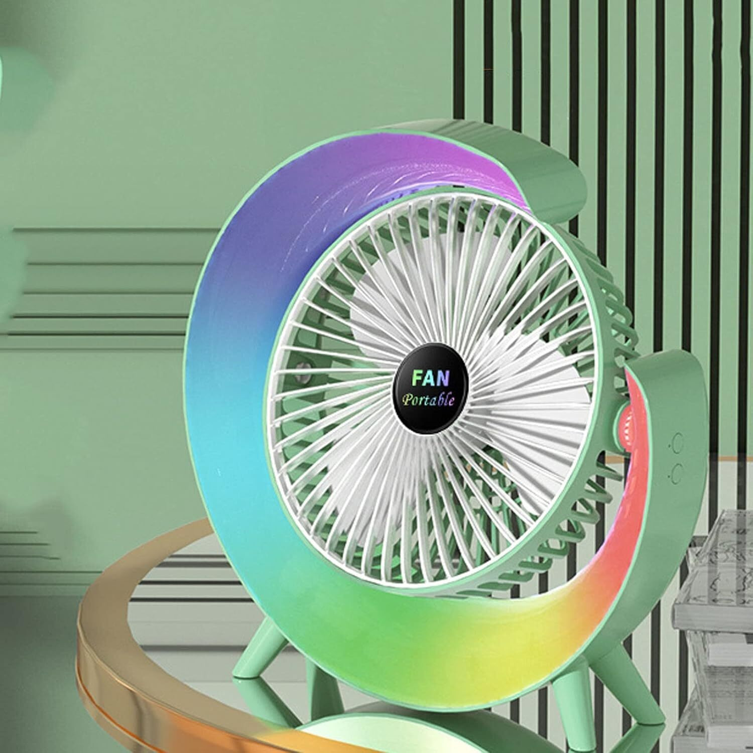 Image of PARADISEECOM 300 mm /12 inch Ultra High Speed Table Fan & Desk Fan, 3Blade For Home /OfficeM253 Silent Operation 300 mm Table Fan (5 Star | White | Pack of 1)