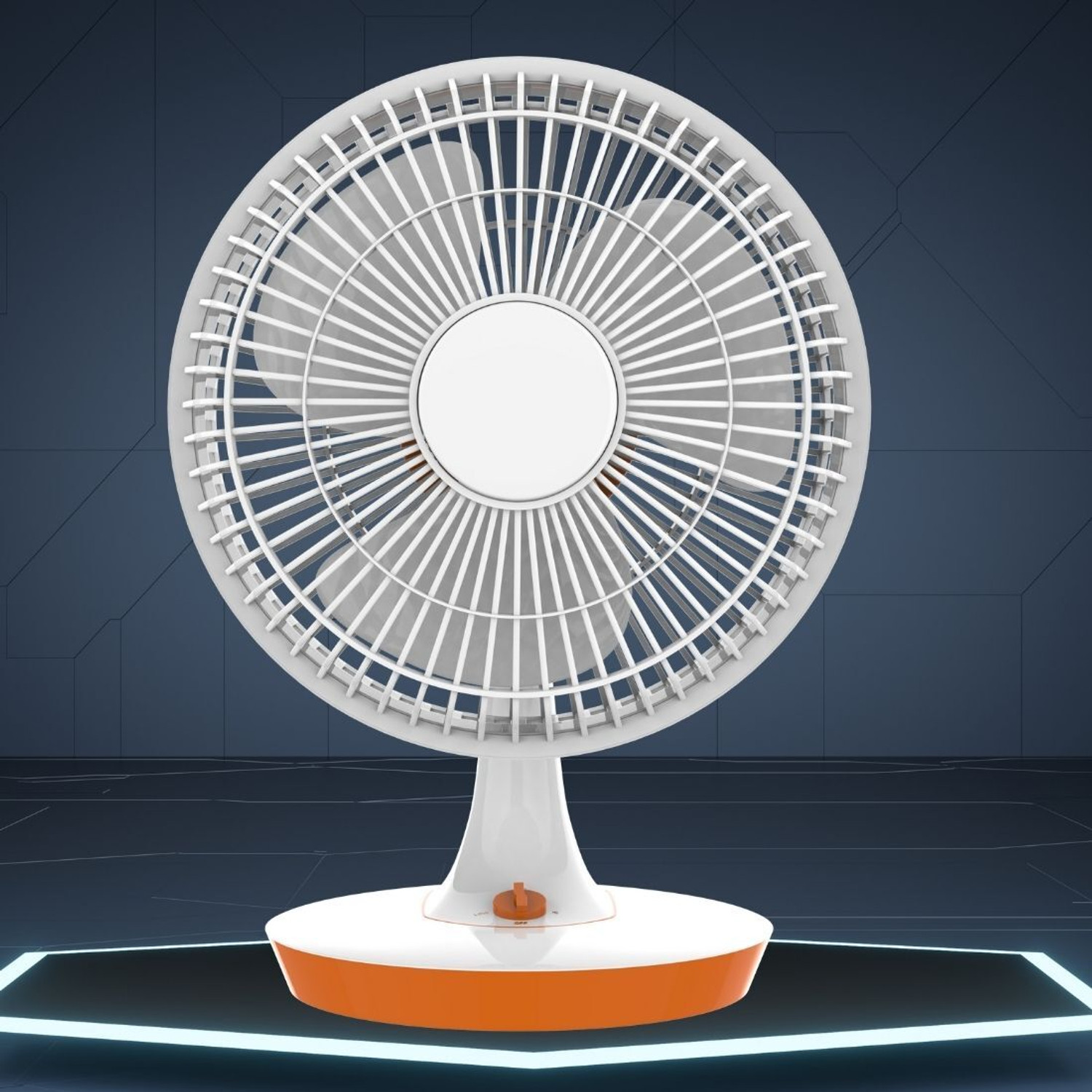 Image of PARADISEECOM 300 mm /12 inch Ultra High Speed Table Fan & Desk Fan, 3Blade For Home /OfficeV196 Silent Operation 300 mm Table Fan (5 Star | White | Pack of 1)