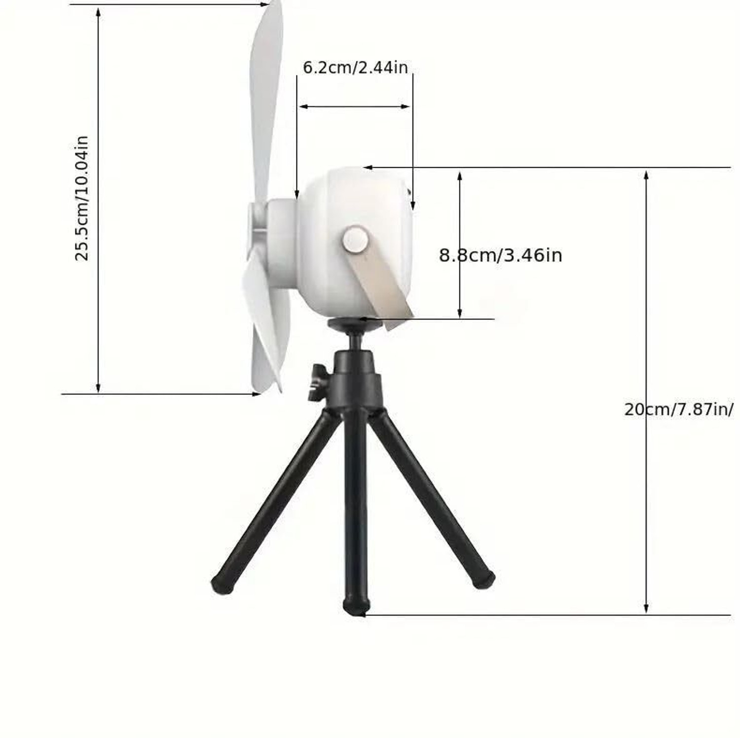 Image of SJENTERPRISE0 PORTABLE FAN with 1 Year Warranty Anti Dust, With LED Indicators, Ultra High Speed, BLDC with Remote and Regulator 500 mm Ceiling Fan (3 Star | WHITE | Pack of 1)