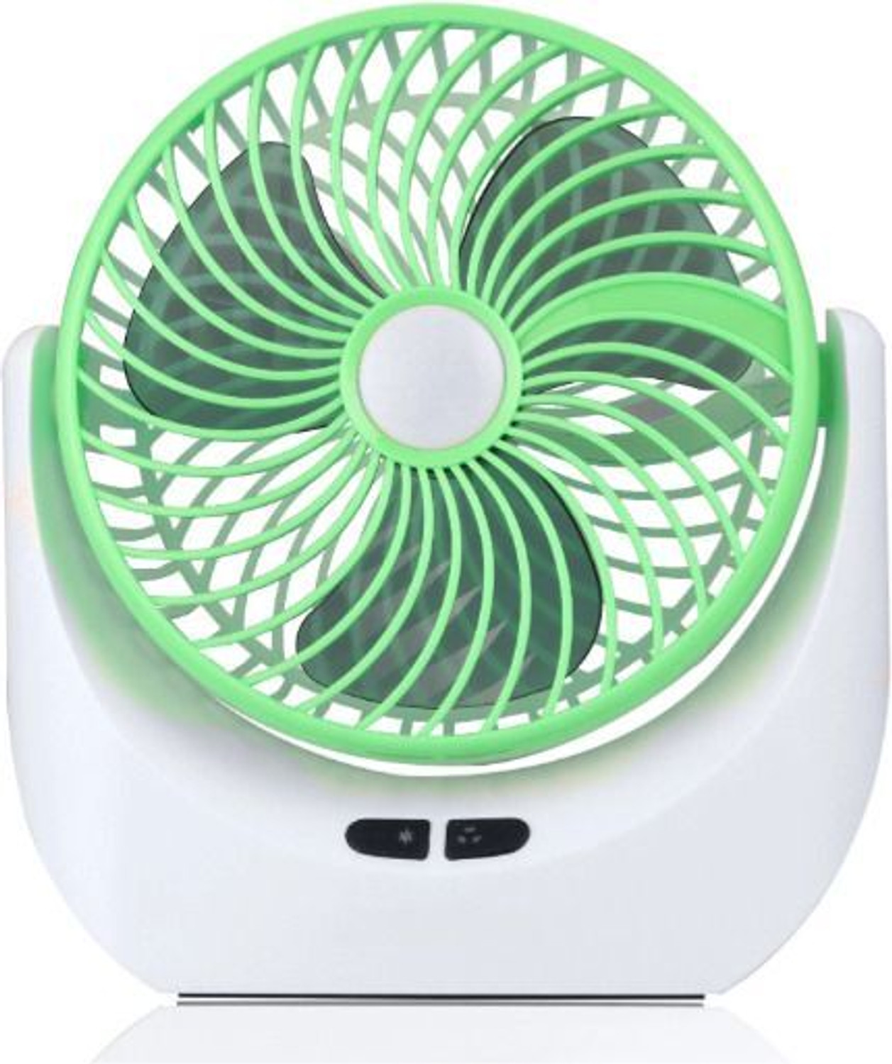 Image of Rdecom Mini USB Desk Rechargeable Fan with LED Light 6 Speed Moodes And Easy to Carry With LED Indicators 100 mm Table Fan (Pink | Pack of 1)