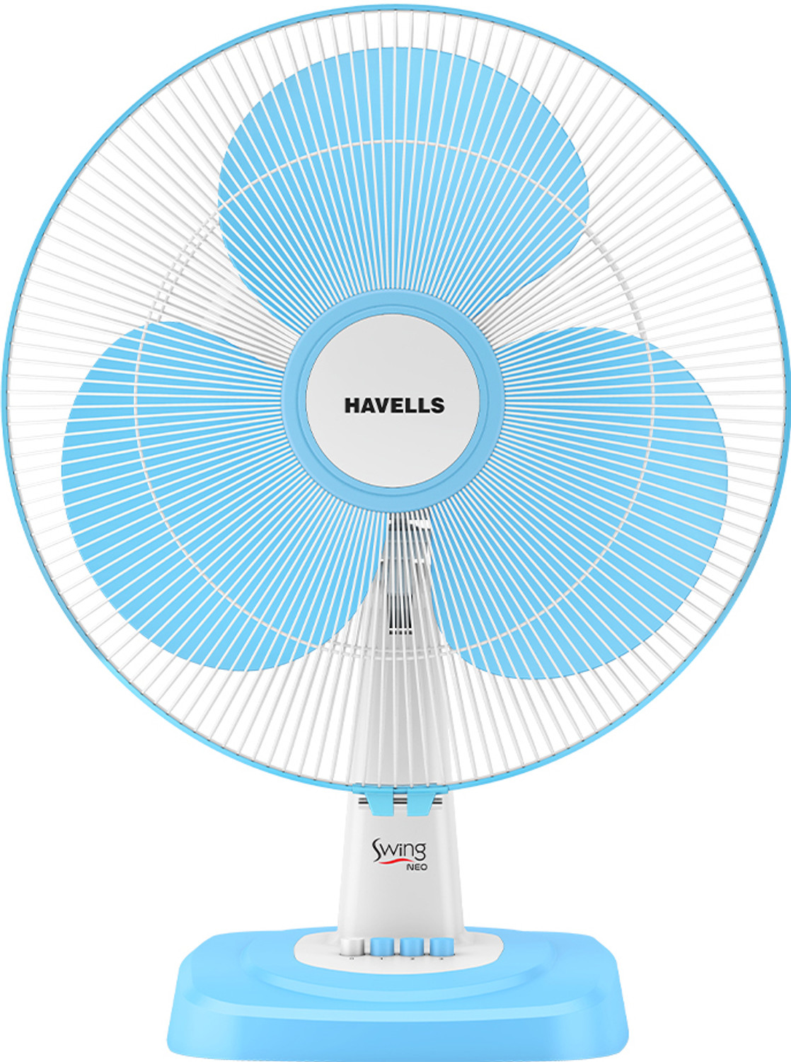 Image of SUPERLITE FAN 14 inch Rechargeable with 1 Year Warranty Ultra High Speed 300 mm Table Fan (4 Star | BLUE | Pack of 1)