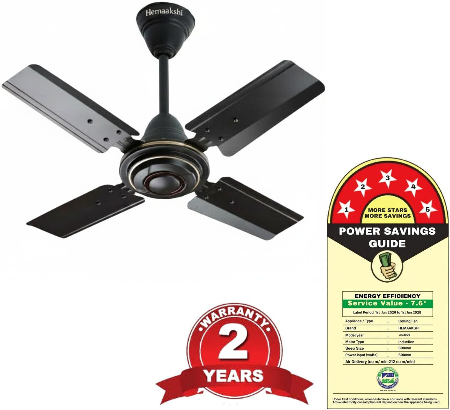Image of HEMAAKSHI TB Fan 12 Inch-30 with 1 Year Warranty 300 mm Table Fan (Blue | Pack of 1)