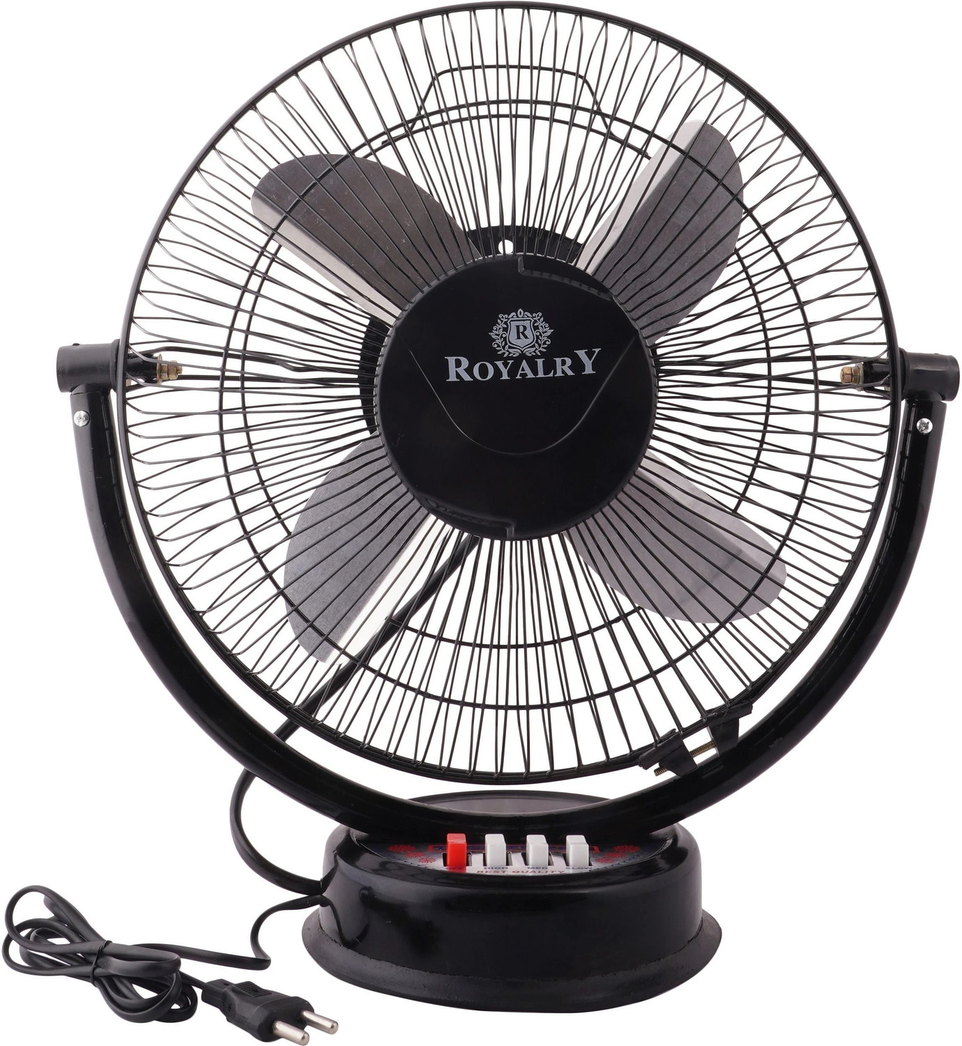 Image of Toxicology Mini Fan with 3 Months Warranty Ultra High Speed 4 mm Table Fan (White | Pack of 1)