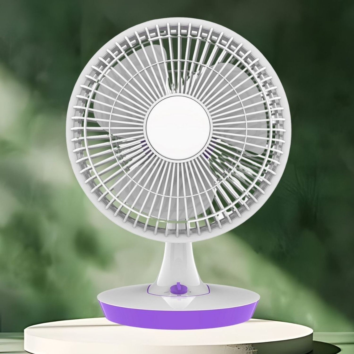 Image of PARADISEECOM 300 mm /12 inch Ultra High Speed Table Fan & Desk Fan, 3Blade For Home /OfficeV364 Silent Operation 300 mm Table Fan (5 Star | White | Pack of 1)