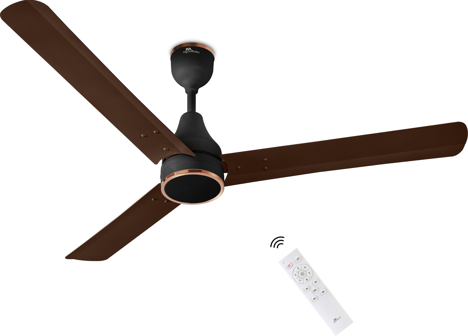 Image of Crompton Surebreeze HIGH SPEED PLUS 400 rpm Energy Efficient 43 watts 100% Copper46 with 24 Months Warranty Energy Saving 1200 mm Ceiling Fan (1 Star | Pearl White ULTRA HIGH SPEED 400 RPM 100% Copper ENERGY SAVER 46 | Pack of 1)