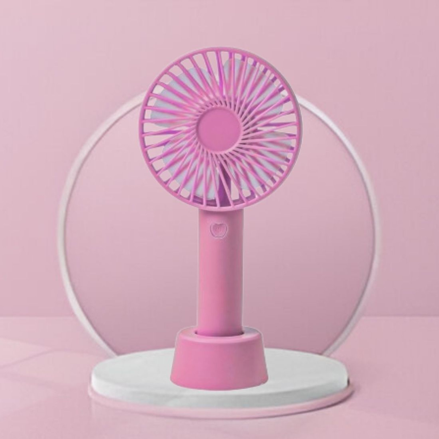 Image of sharda Enterprises Summer Fan (Portable Hand Fan) with Rechargeable For Home /Office /TravelK180 with 1 Year Warranty 1000 mm Pedestal Fan (3 Star | Multicolor | Pack of 1)