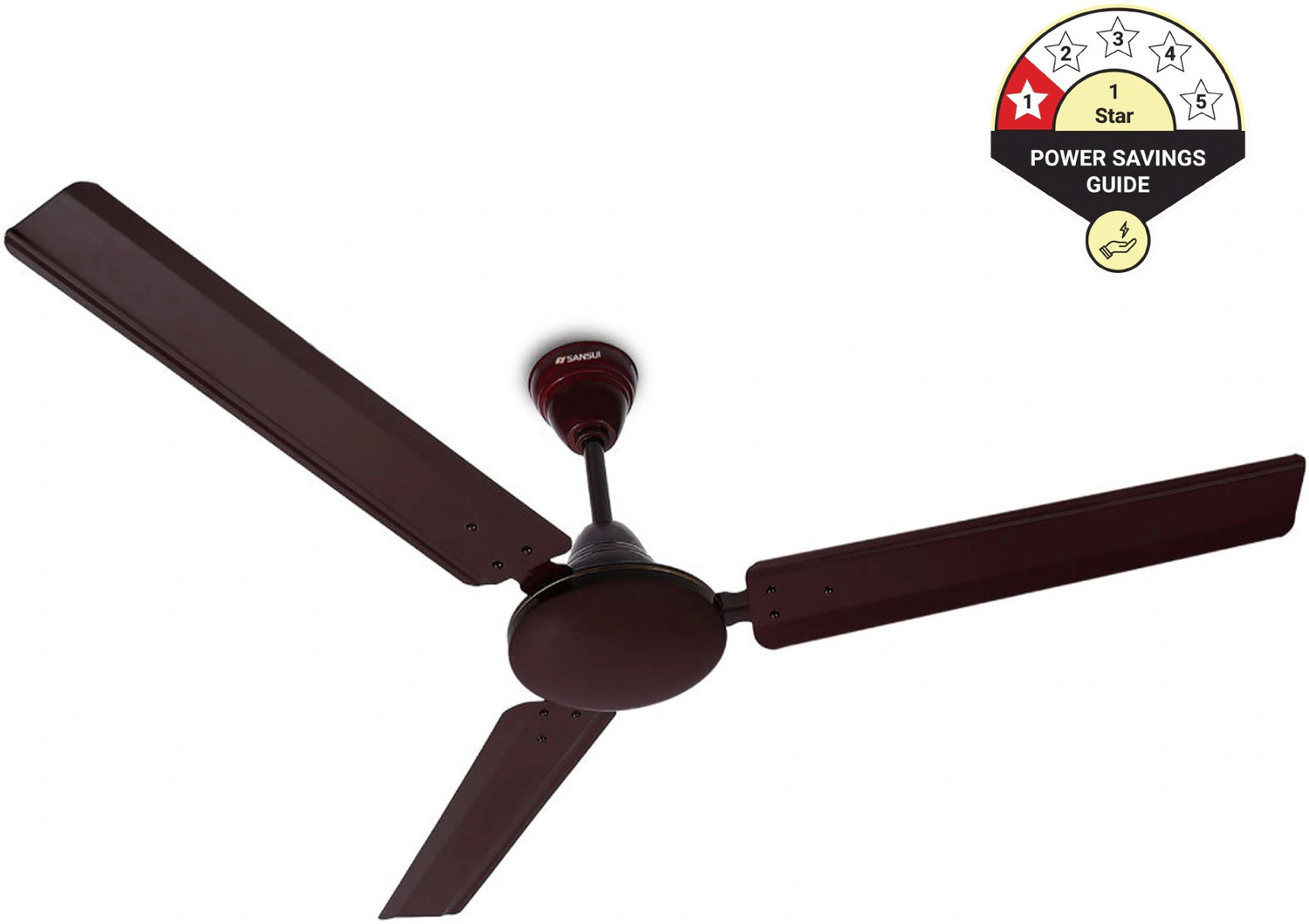 Image of Orient Electric Rapid Air 1200MM with 2 Year Warranty 1200 mm Ceiling Fan (1 Star | Brown | Pack of 2)