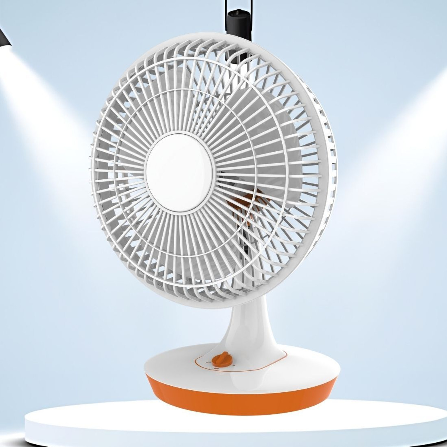 Image of PARADISEECOM 300 mm /12 inch Ultra High Speed Table Fan & Desk Fan, 3Blade For Home /OfficeM253 Silent Operation 300 mm Table Fan (5 Star | White | Pack of 1)