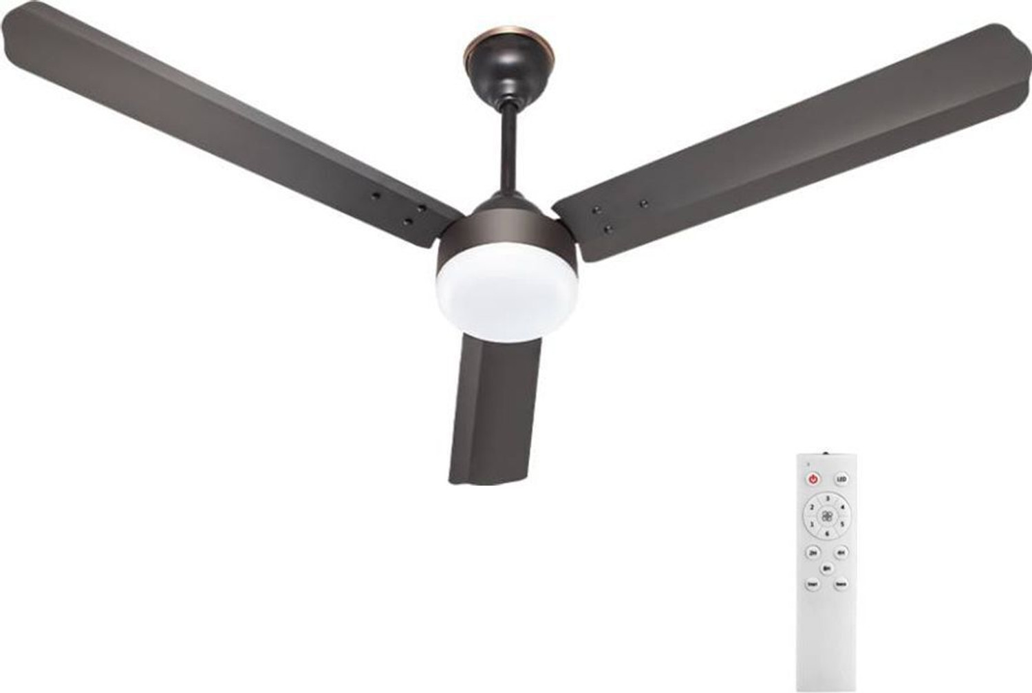 Image of DAKSHWAY 19319 High Air Delivery 90 mm Ceiling Fan (1 Star | Multicolor | Pack of 1)