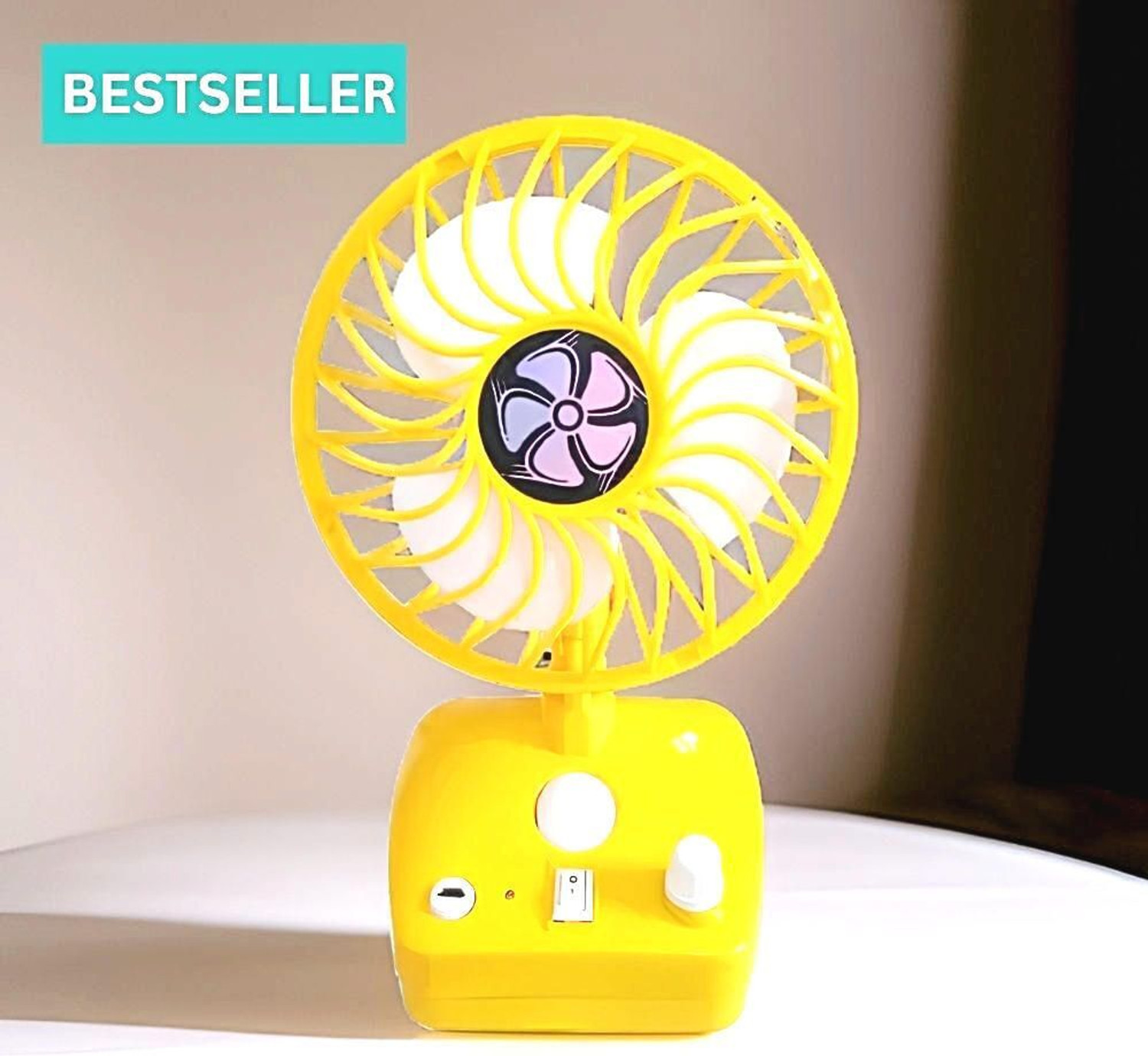 Image of sharda Enterprises (Table Fan) TurboGale: Power-Packed Table Fan for Instant Cooling AA143 with 1 Year Warranty 1000 mm Table Fan (Multicolor | Pack of 1)