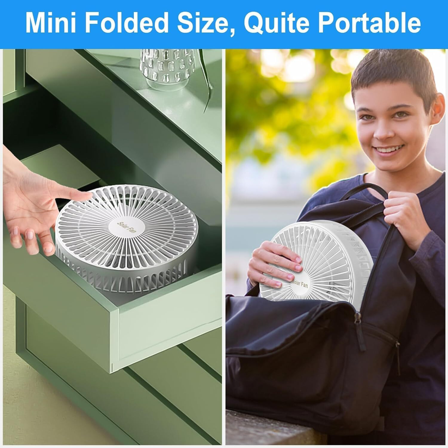 Image of TERFRIZ 01 Anti Dust 190 mm Table Fan (5 Star | MULTICOLOUR | Pack of 1)